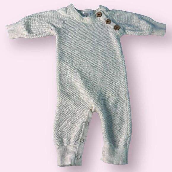 Little B’s Nursery Ribbed Onesie Newborn - Picture 1 of 6